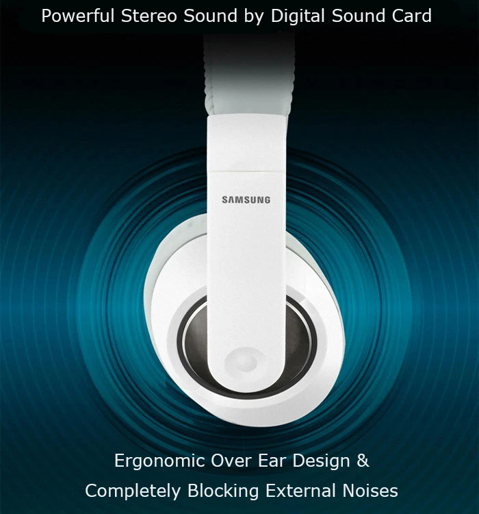 Original Samsung PC Computer Gaming USB Headset Headphones with Microphone 300UW - Image 3 of 4