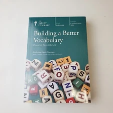 Great Courses Vocabulary DVD & Book Set New Kevin Flanigan Language Skills