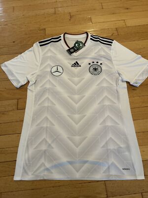 Adidas DFB Germany PLAYER ISSUE Sz 7 Mercedes Benz SHIRT TRG JERSEY Sz M B47860
