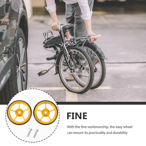 2 Pcs Einfache Push -Rad -Zubehör Verlängerungsrad Für Falträder - Bild 12 von 12