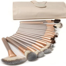 Ammiy Makeup Brushes Sets Professional 18 Pcs Make up Brushes Premium Synthetic 