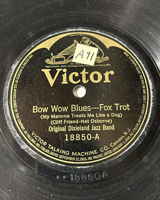 Dixieland Jazz Band / Benson Orchestra Chicago -Bow Wow Blues / Railroad Blues