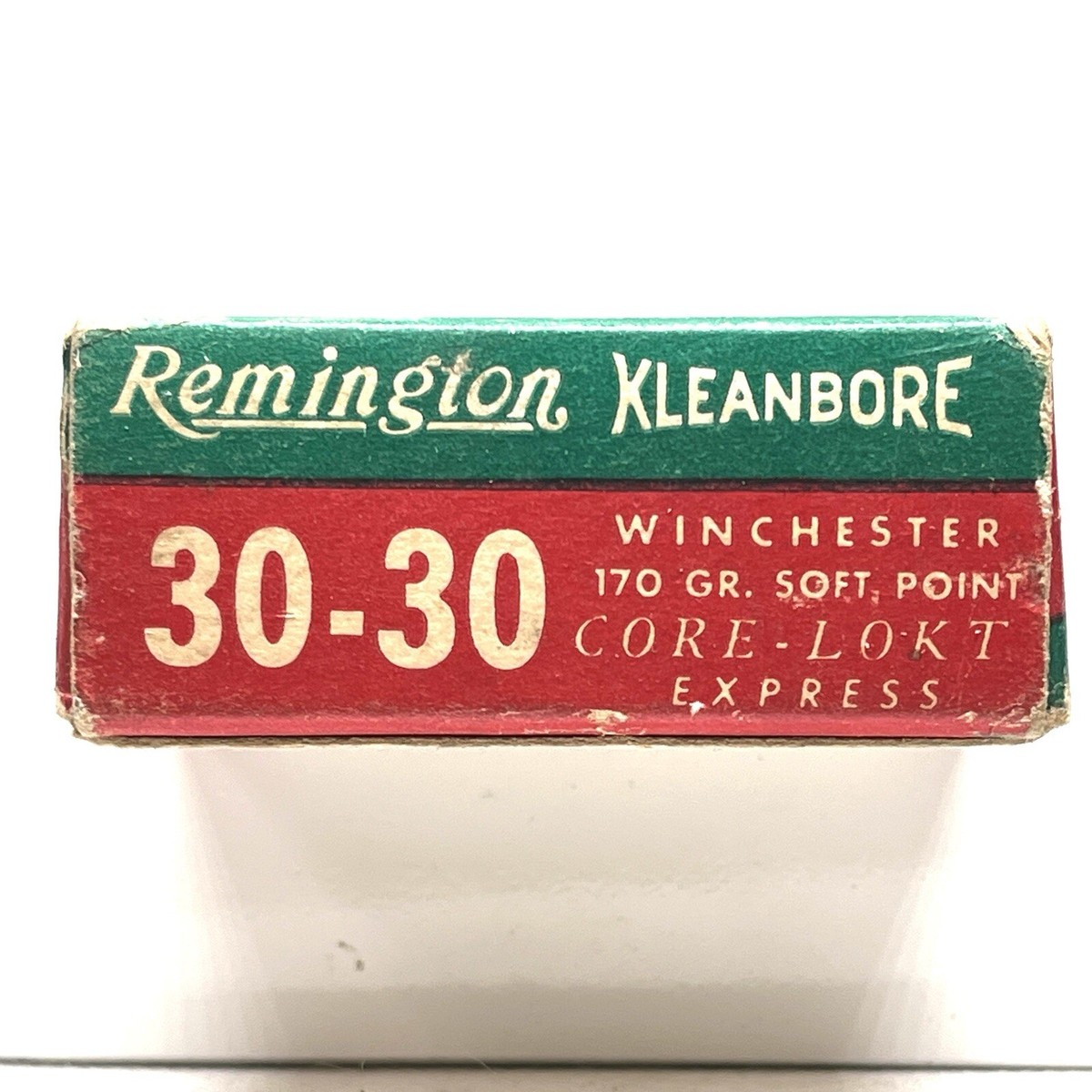 Vintage Kleanbore 30-30 Remington Express Ammo Empty Box W