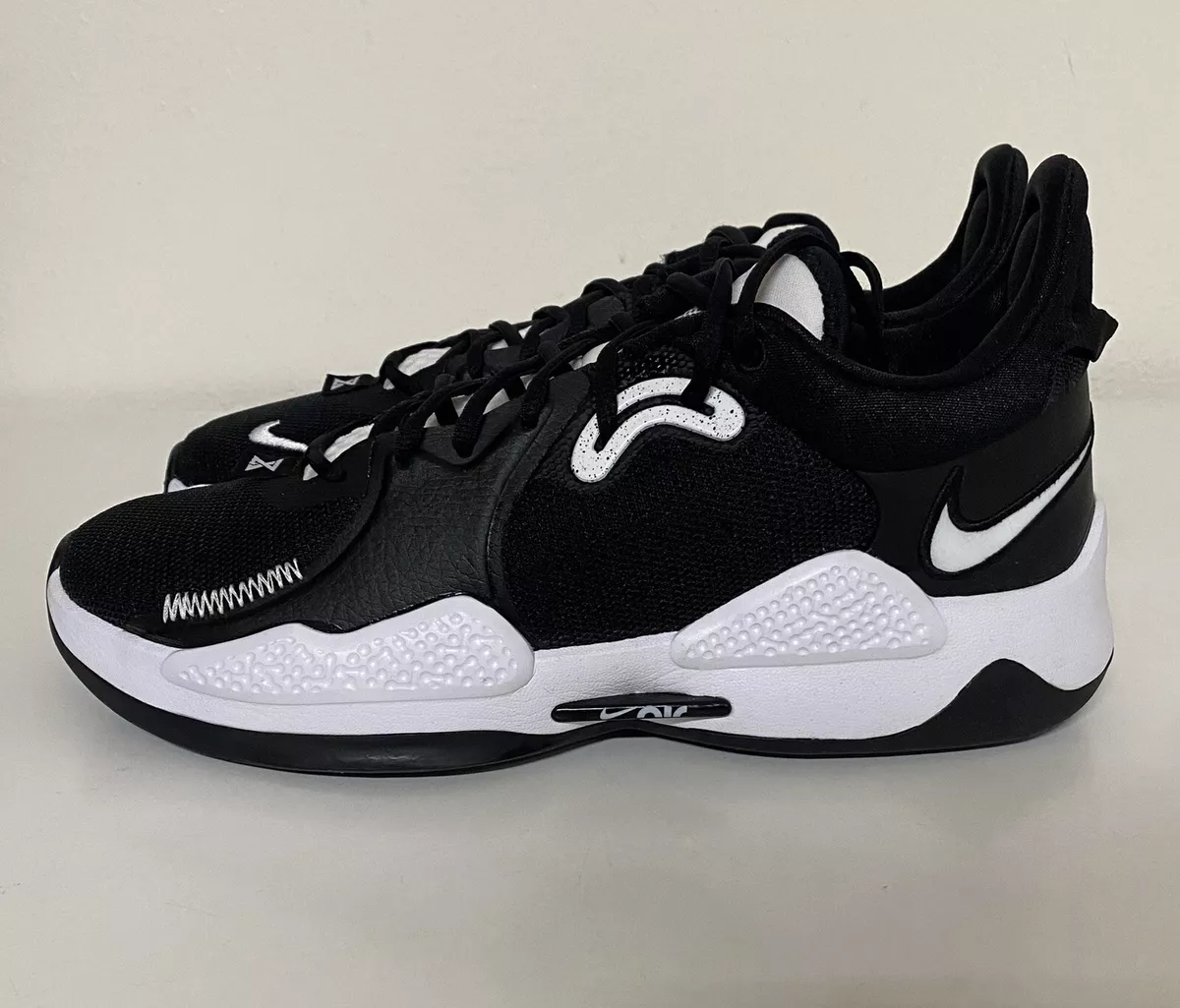 Paul george black and shop white shoes