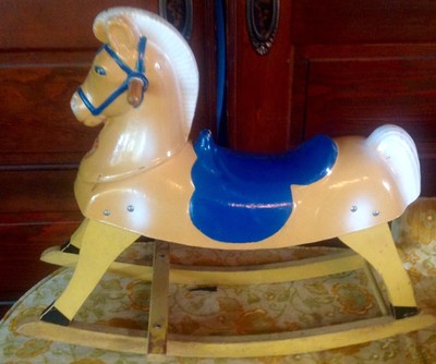 harry the hairless rocking horse