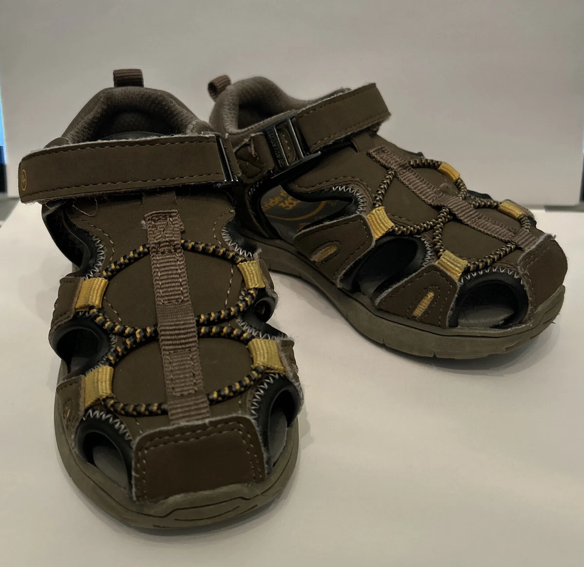 STRIDE RITE 360 Toddlers Sneaker Sandals SIZE 6M Flux Grey Green