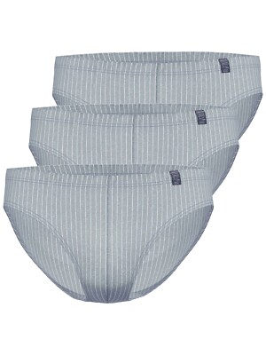 Ammann 3er Pack Slip Urban Traveller 14051 Gr. 5-8 in cloud melange