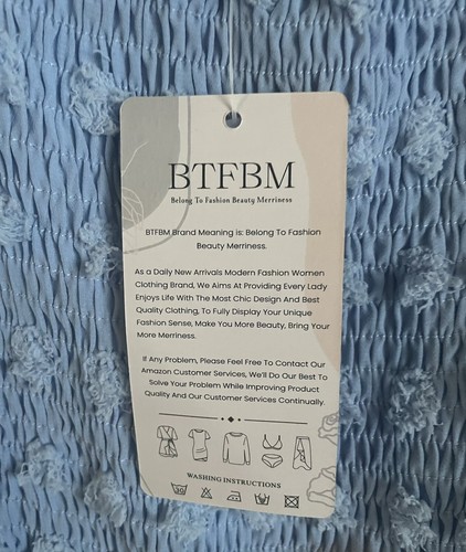 blue mini dress medium - Picture 2 of 6