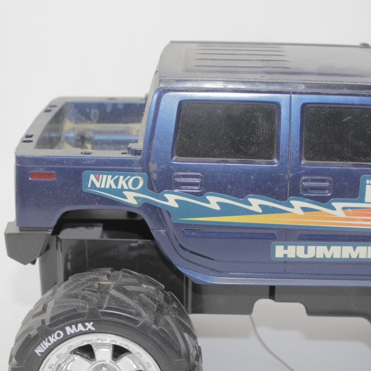 Nikko Blue H2 Hummer Remote Control R/C Car 27MHz ** No Remote | eBay