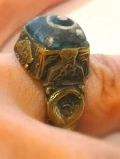 Metaphysical Pagan Grand Masters ring of Healing and enlightenment Ancient Eye