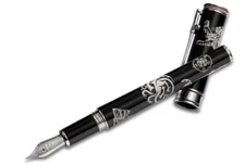 Montegrappa Game of Thrones, Westeros Fountain Pen, Med Nib ISGOT3WE New In Box