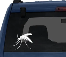 Mosquito Insect Bite nuisance Bug Spray Splat - Car Tablet Vinyl Decal