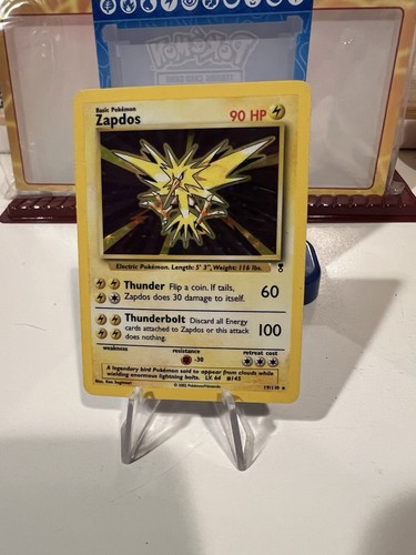 Pokémon TCG - Zapdos - 19/110 - Holo Rare - Legendary Collection - LP/VLP - Picture 3 of 9