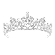 Silver Tiaras for Women Crystal Tiaras Silver Crowns Gold Crowns A Silver and