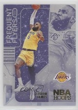 2022-23 Panini NBA Hoops Frequent Flyers Winter LeBron James #6 0a4