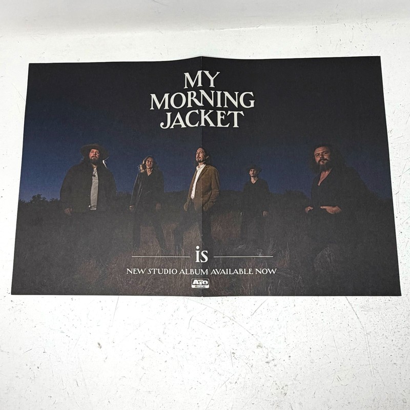 My Morning Jacket IS Record Store Promo Poster  11 x 17 Double Sided