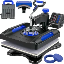 Heat Press Machine Sublimation Machine Blue Heat Press Machine Blue