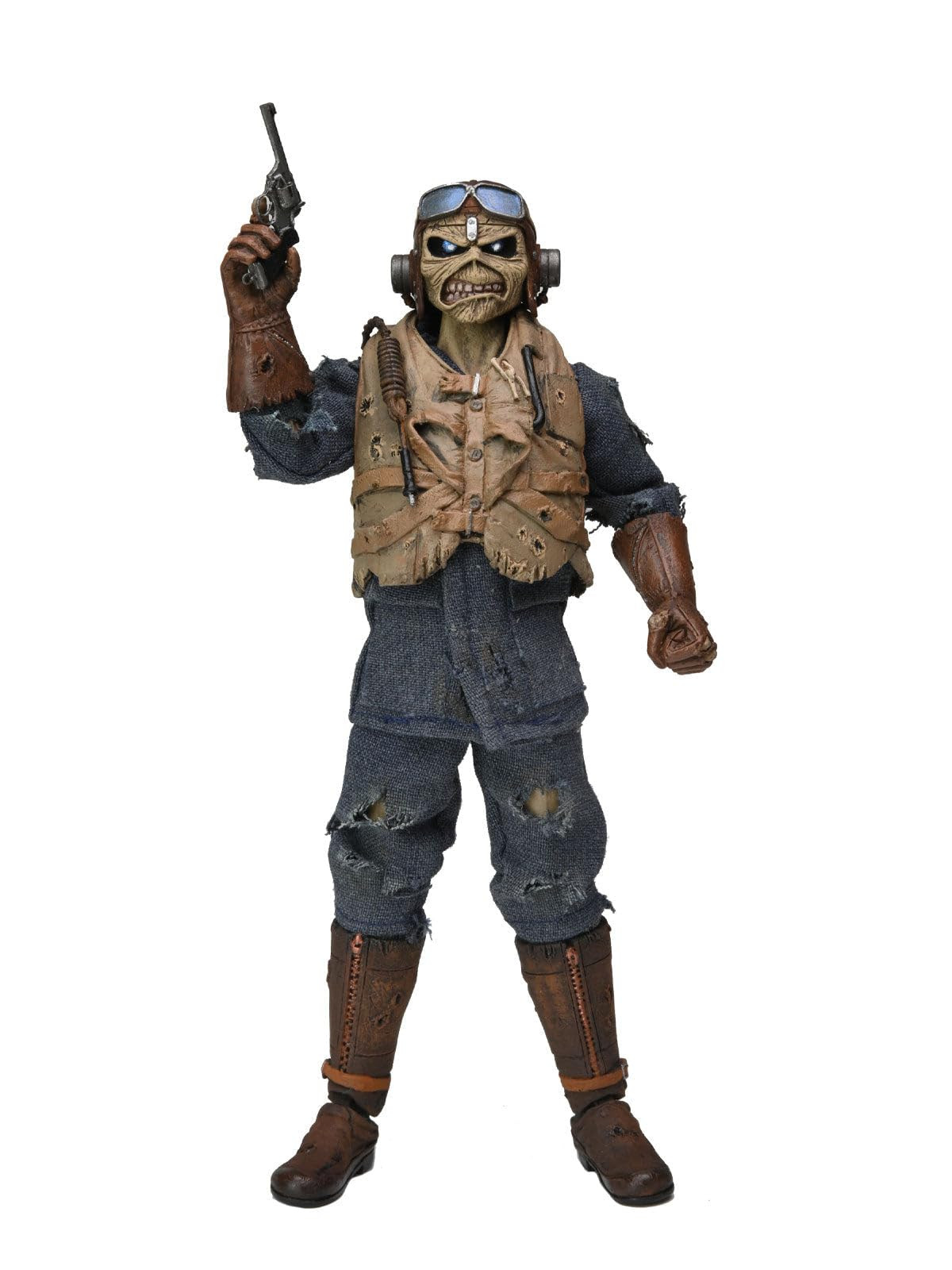 Iron Maiden Aces High Eddie 8-Inch Clothed Collectible Action Figure  