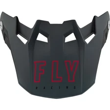 Fly Racing Formula CC Centrum Visor - Matte Grey/Black - YL/SM 73-47131S