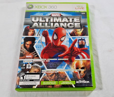 Marvel Ultimate Alliance Xbox 360 with manual