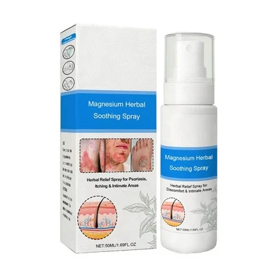Magnesium Herbal Soothing Spray Herbal Relief Spray for Itching 50ml