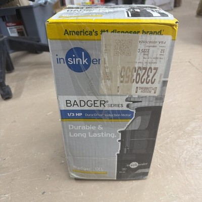 InSinkErator 1XL Badger Series 1/3-HP Continuous Feed Garbage Disposal (PARTS)