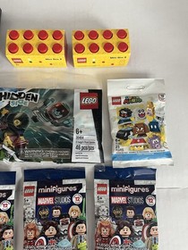 LEGO MARVEL SPIDERMAN STAR WAR ELVES MARIO MINIFIGURE 11 NEW SEALED SETS $5.50