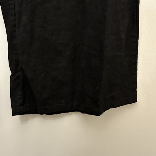 GUESS Jumpsuit Womens Small Smocked Black Crop Stretch Y2K Date Night Clubbing - Picture 6 of 9