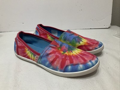 Sketcher s BOB s Flower Multi-color Flats Sz 9 Memory Foam 