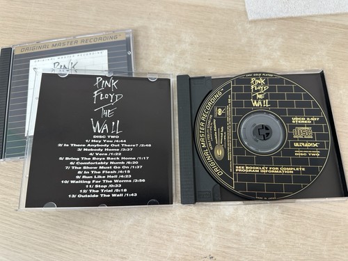 Pink Floyd: The Wall - MFSL Original Master Recording 2 Gold CD Set - COMPLETE! - Foto 8 di 14