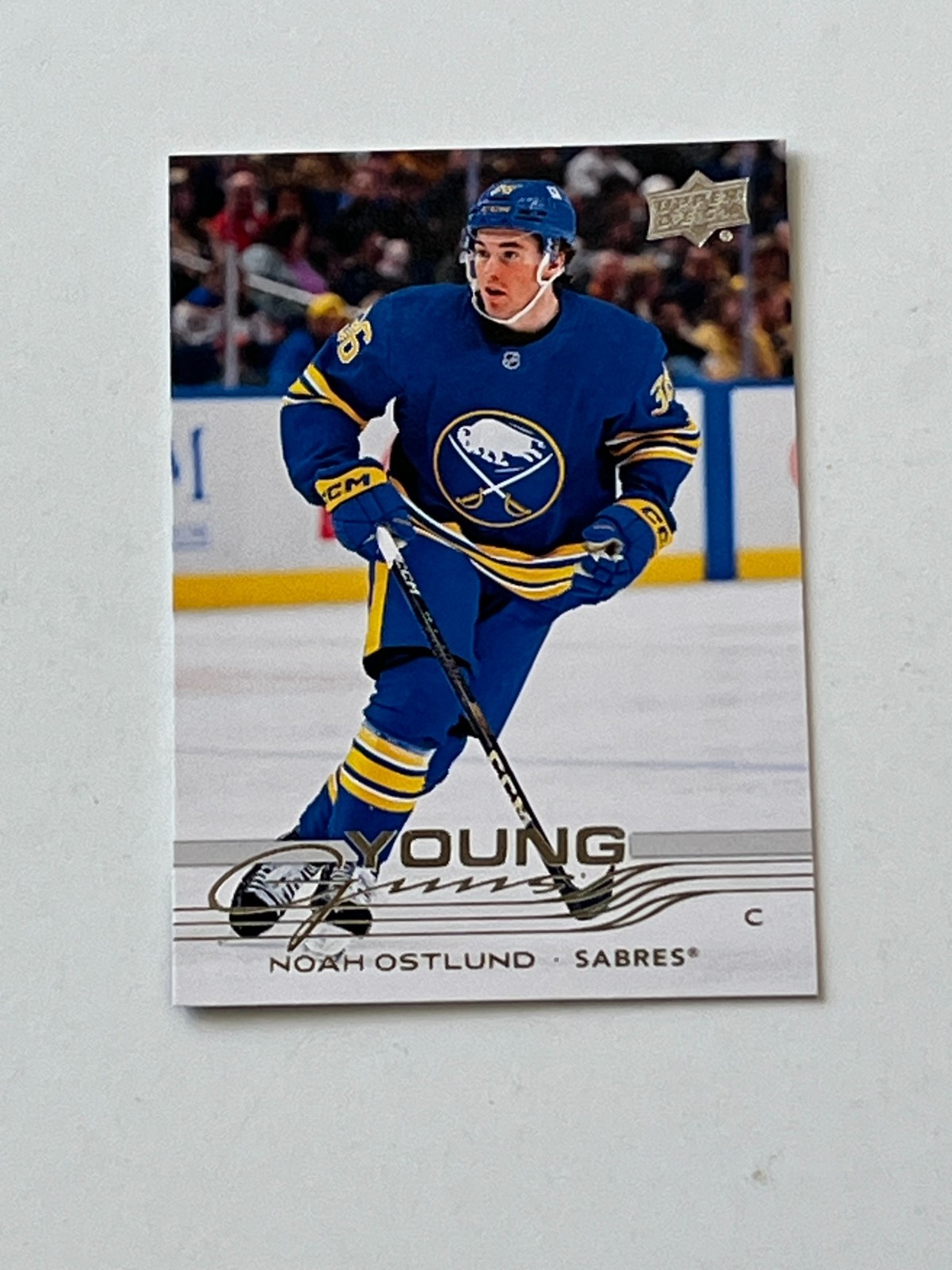 2025-26 UPPER DECK YOUNG GUNS #219 NOAH OSTLUND - BUFFALO SABRES