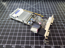 MSI 5450 PCIe x16 Silent Desktop Video Graphics Card GPU LP Brackets 10