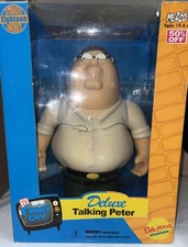 2005 Mezco FAMILY GUY Spencer Gifts Exclusive 18" Talking Peter Griffin Figure!