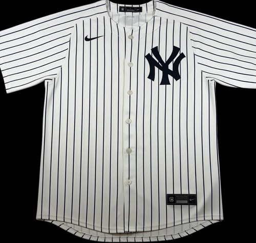 Nike Authentic New York Yankees Aaron Judge MLB Pinstripe Jersey Mens Large