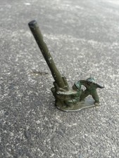 Vintage Barclay Manoil Lead WWII Army Men. ANTI-AIRCRAFT Team.