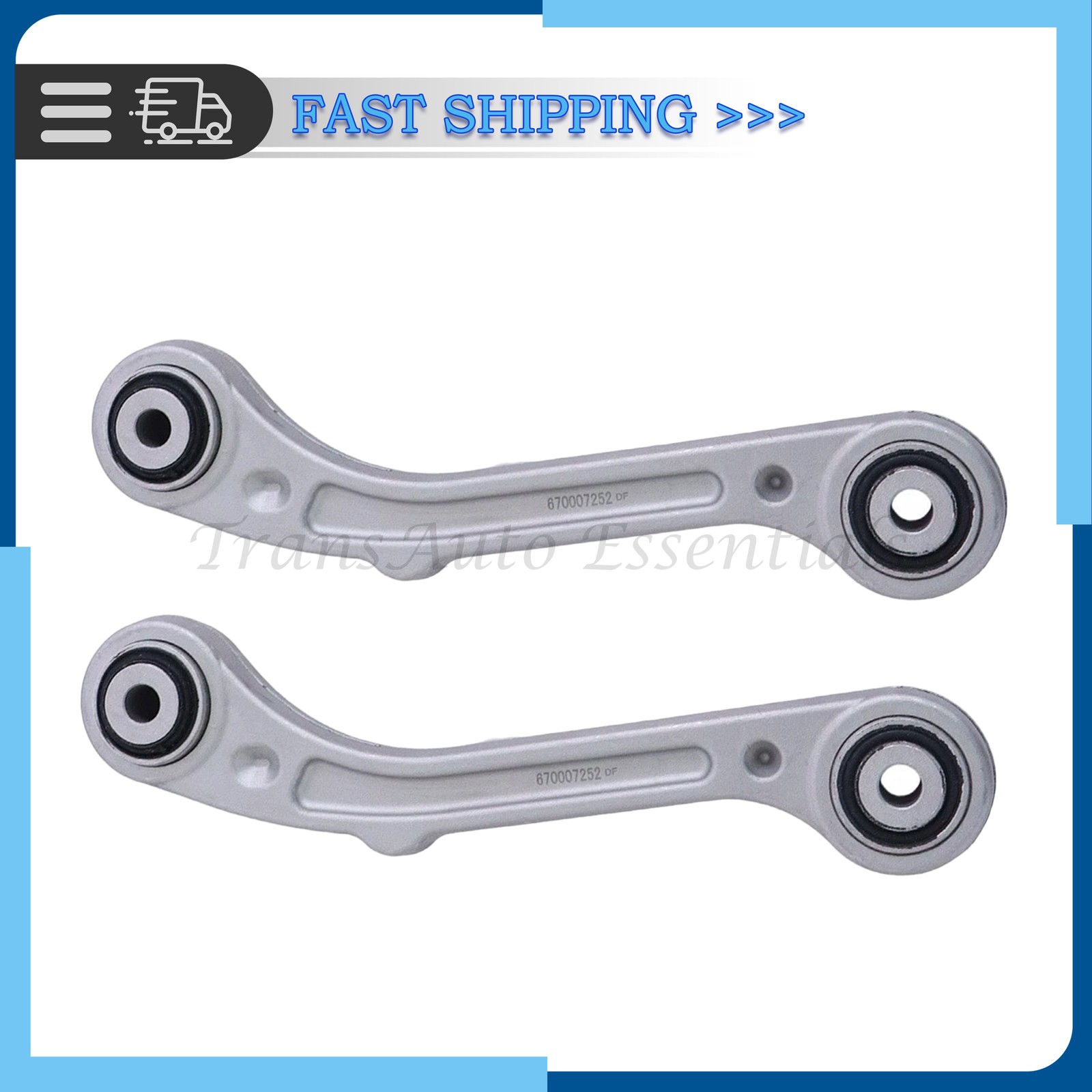 2PCS 670007252 Fits Maserati Ghibli Quattroporte Rear Suspension Control Arm Kit