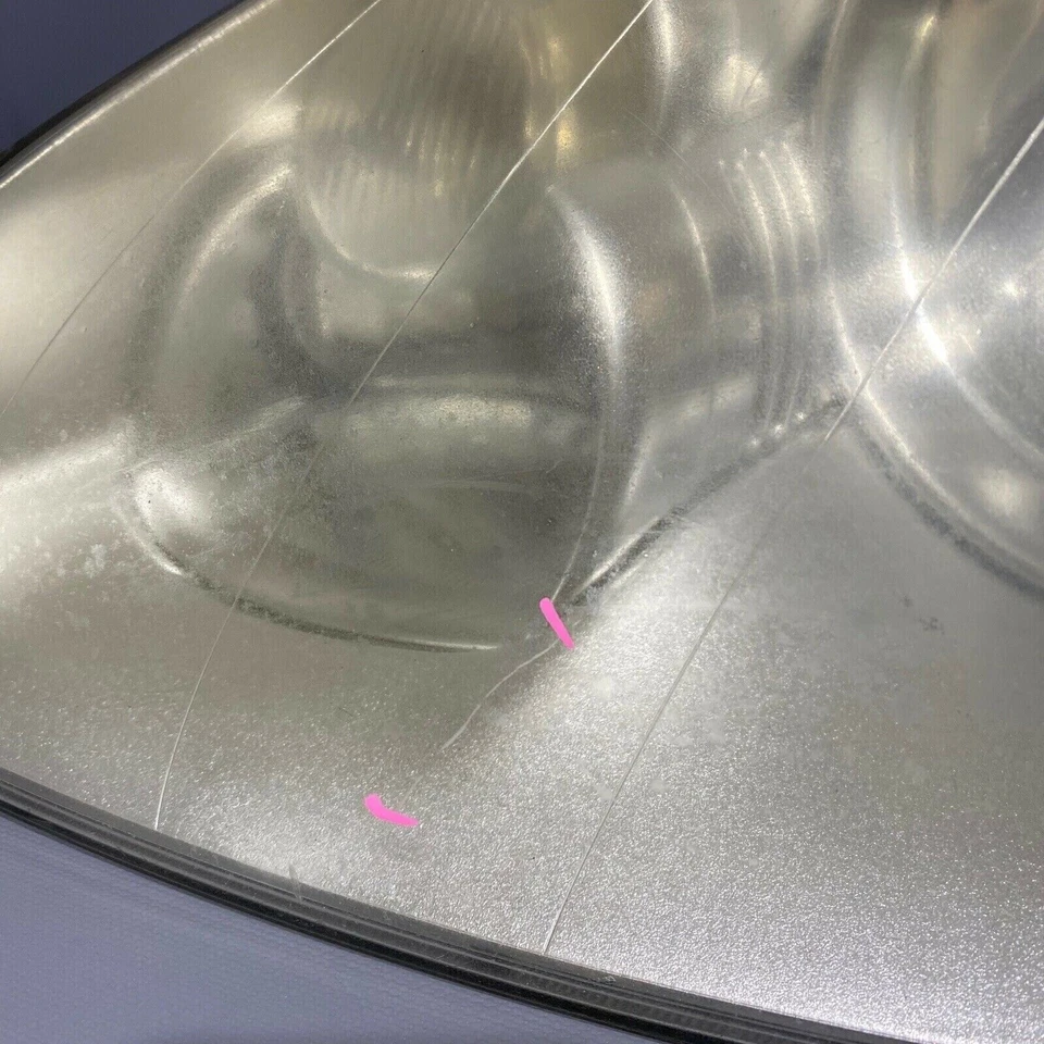 PORSCHE CAYENNE HEADLIGHT LEFT DRIVER 2003 2004 2005 2006 XENON HID OEM - Image 3 of 4