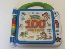 LeapFrog Learning Friends 100 Words Electronic Bilingual Book First Read See Vid