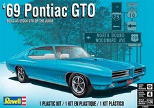 69 Pontiac Gto 124 Scale Revell Model Kit New