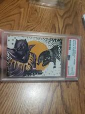 2020 Upper Deck Marvel Anime #15 Black Panther PSA Gem Mint 10 Pop 2