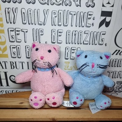 GAP Punky die Katze & Bernhardiner Katze Plüschtier Stofftier Teddys 5 Zoll beide funktionierender Sound