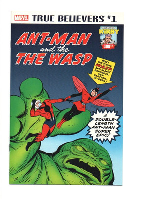TRUE BELIEVERS TALES TO ASTONISH #27 & 44 NM NEW UNREAD ANT-MAN&WASP KIRBY 100th