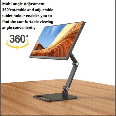 Metall Monitorhalterung VESA 75x75 100x100 Tragbarer Ständer Verstellbar
