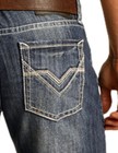 Rock & Roll Western Denim Jeans Mens Boot 34 x 34 Dark Vintage MSP1763 CLEARANCE — photo 4
