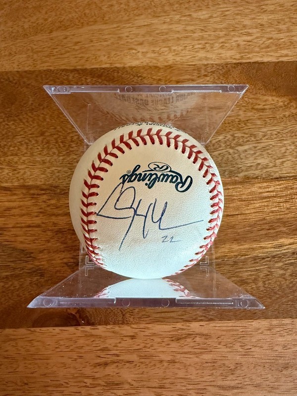 Clayton Kershwa Signed Official Major League Baseball Autograph W/ PSA COA