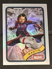 2025 Topps Chrome Marvel Refractor Mantis #171