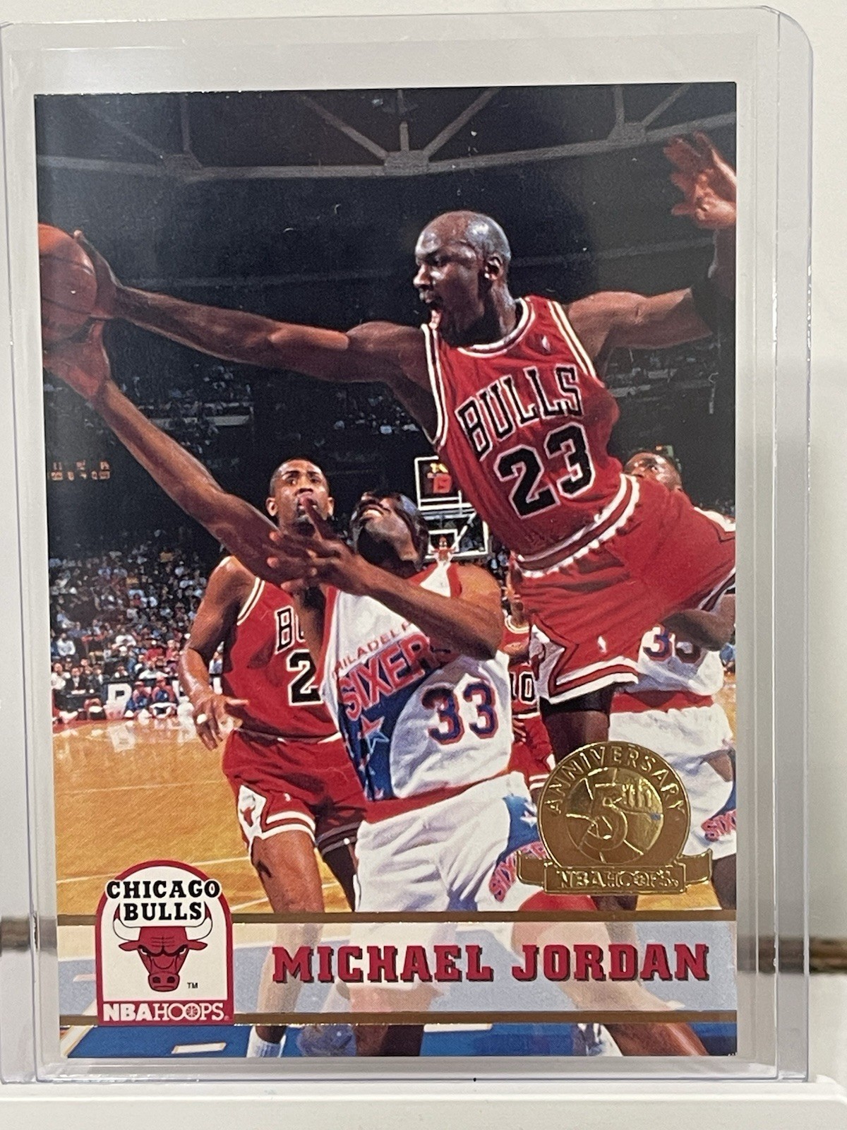 1993-94 NBA Hoops - Michael Jordan #28 Fifth Anniversary 🔥