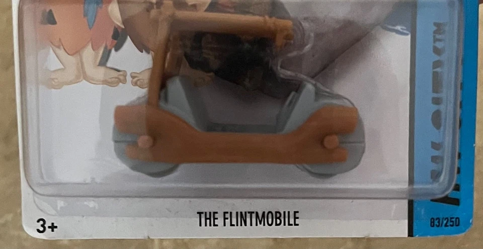 Литая модель Hot Wheels The Flintstones The Flintmobile HW City 2014 1:64 83/250 - Изображение 2 из 3