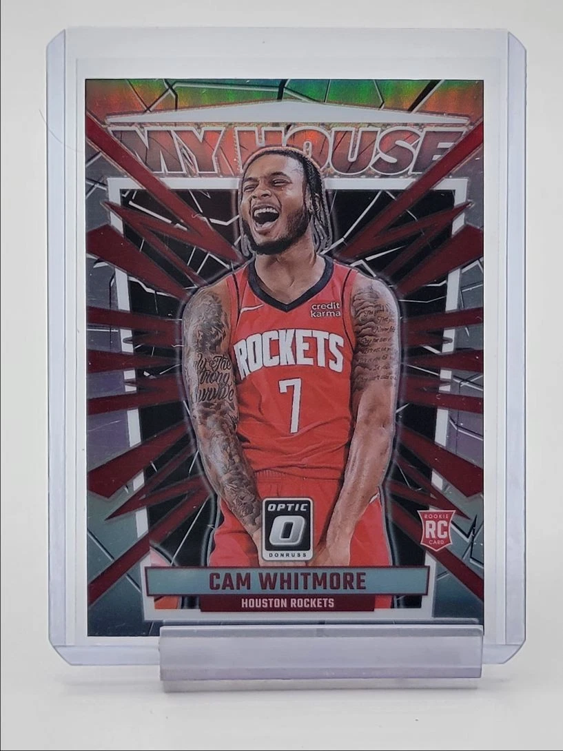 CAM WHITMORE 2023-24 DONRUSS OPTIC MY HOUSE ROOKIE HOLO PRIZM RC Q2268