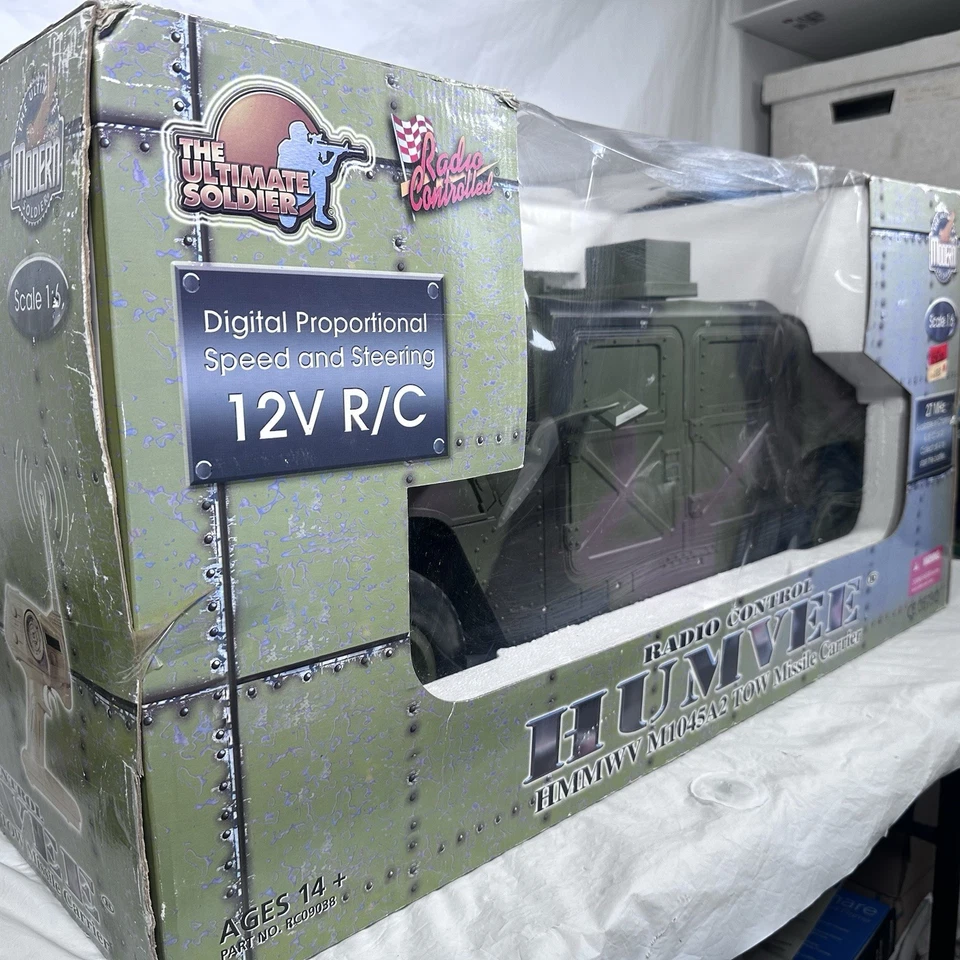 Ultimate Soldier 1/6 RC HUMVEE M1045A2 TOW Missile Carrier 21st Century Toys - Image 2 of 4